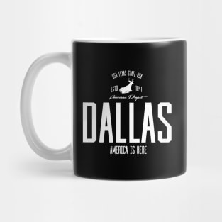 USA, America, Dallas, Texas Mug